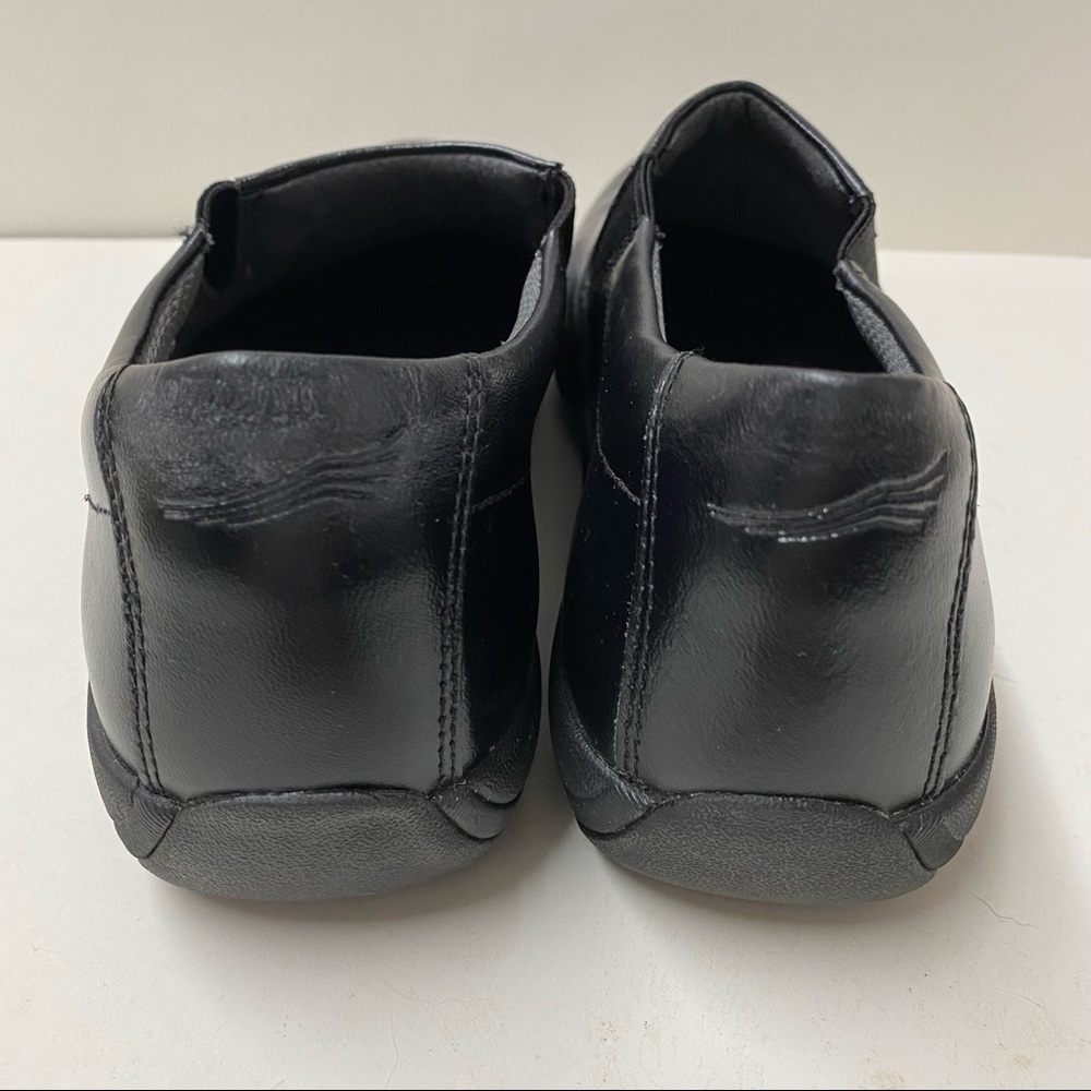 Dansko Ellie Black Leather Clog Nurse’s Shoes Slip Resistant Sole Sz 38 7.5 - Picture 4 of 5